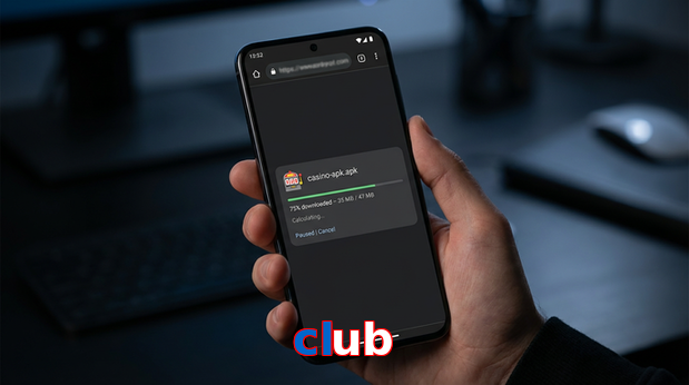 Main screen of Club apk page for PK players
