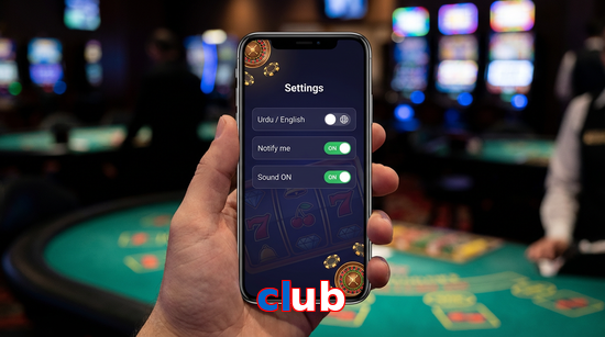 Game list for Club app section