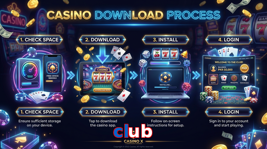 Game list for Club download section
